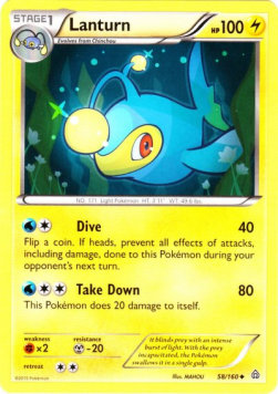 Lanturn - Primal Clash (Uncommon) [PRC-58]