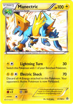 Manectric⁣ - Primal Clash⁣ (Holo Rare)⁣ [61]