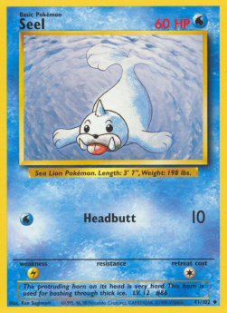 Seel - Base Set (Uncommon) [BS-41]