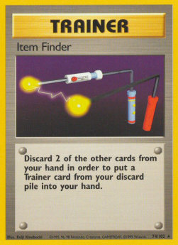Item Finder - Base Set (Rare) [BS-74]