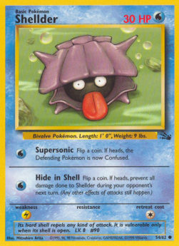 Shellder - Fossil (Common) [FO-54]