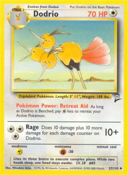 Dodrio - Base Set 2 (Uncommon) [B2-37]