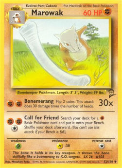 Marowak - Base Set 2 (Uncommon) [B2-52]