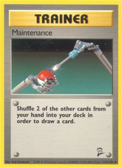 Maintenance - Base Set 2 (Uncommon) [B2-112]