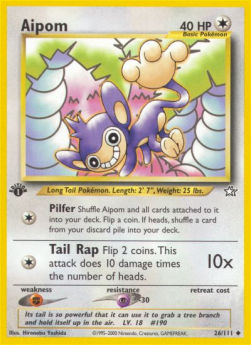 Aipom - Neo Genesis (Uncommon) [NG-26]