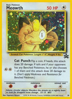 Meowth - Wizards Black Star Promos (Promo) [WP-10]