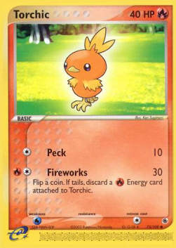 Torchic⁣ - EX Ruby & Sapphire⁣ (Common)⁣ [73]