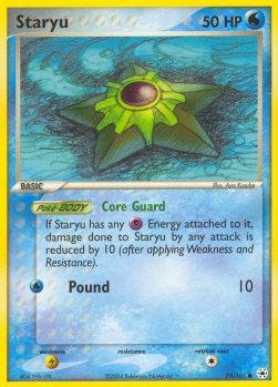 Staryu⁣ - EX Hidden Legends⁣ (Common)⁣ [75]