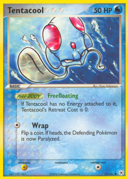 Tentacool⁣ - EX Hidden Legends⁣ (Common)⁣ [77]