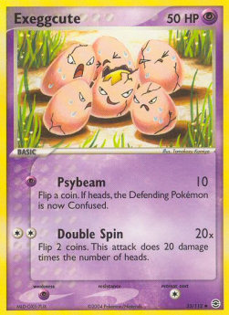 Exeggcute⁣ - EX FireRed & LeafGreen⁣ (Uncommon)⁣ [33]