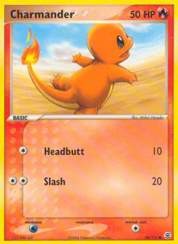 Charmander (Headbutt)⁣ - EX FireRed & LeafGreen⁣ (Common)⁣ [58]