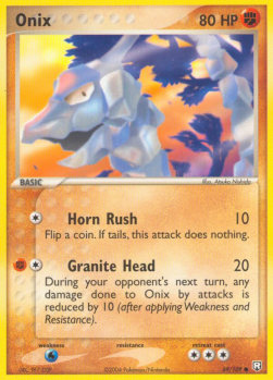 Onix⁣ - EX Team Rocket Returns⁣ (Common)⁣ [69]