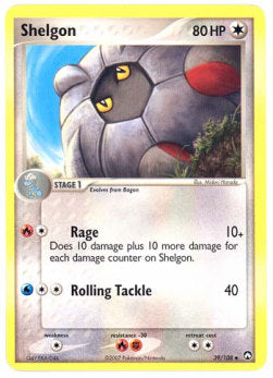 Shelgon⁣ - EX Power Keepers⁣ (Uncommon)⁣ [39]