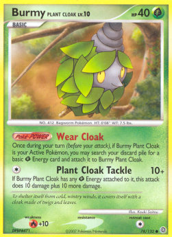 Burmy Plant Cloak Lv.10 - Secret Wonders (Common) [SW-78]