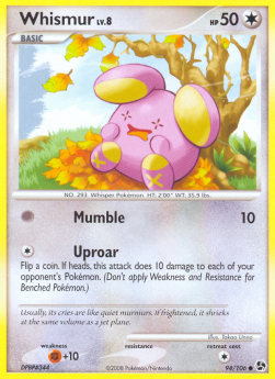 Whismur Lv.8⁣ - Great Encounters⁣ (Common)⁣ [94]