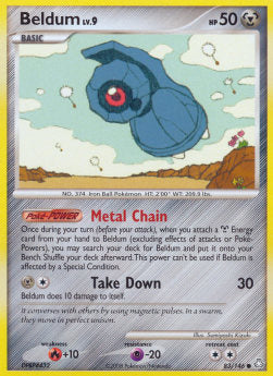 Beldum Lv.9 - Legends Awakened (Common) [LA-83]