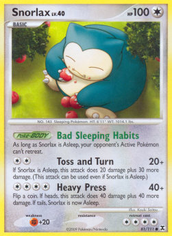 Snorlax Lv.40⁣ - Rising Rivals⁣ (Common)⁣ [81]