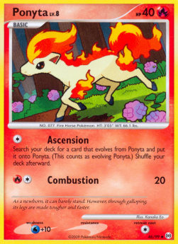 Ponyta Lv.8⁣ - Arceus⁣ (Uncommon)⁣ [46]