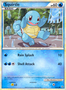 Squirtle⁣ - Unleashed⁣ (Common)⁣ [63]