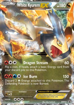 White Kyurem EX⁣ - BW Black Star Promos⁣ (Promo)⁣ [63]