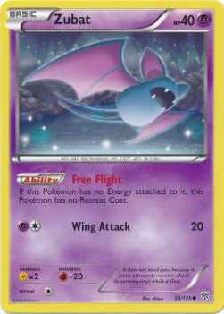 Zubat⁣ - Plasma Storm⁣ (Common)⁣ [53]