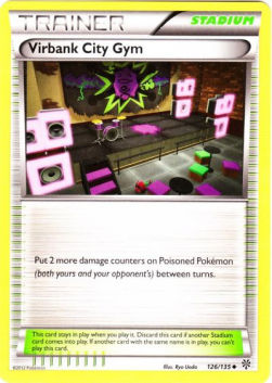 Virbank City Gym⁣ - Plasma Storm⁣ (Uncommon)⁣ [126]