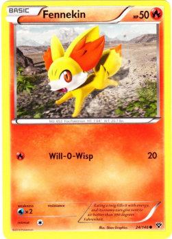 Fennekin - XY (Common) [XY-24]