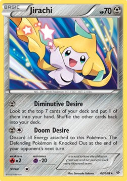 Jirachi⁣ - Roaring Skies⁣ (Holo Rare)⁣ [42]