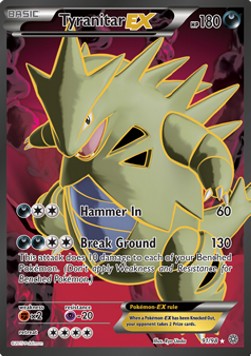 Tyranitar EX⁣ - Ancient Origins⁣ (Ultra Rare)⁣ [91]