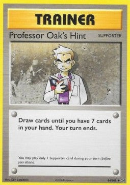 Professor Oak's Hint⁣ - Evolutions⁣ (Uncommon)⁣ [84]