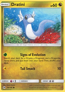 Dratini⁣ - Sun & Moon⁣ (Common)⁣ [94]