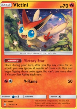 Victini⁣ - Guardians Rising⁣ (Holo Rare)⁣ [10]