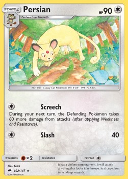 Persian - Burning Shadows (Rare) [BUS-102]