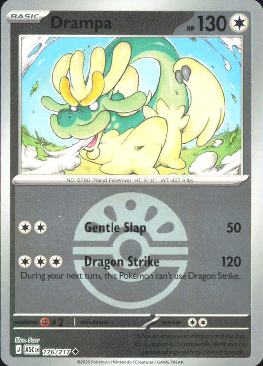 Drampa (Friend Ball) ME: Ascended Heroes 176/217 NM - Pokemon TCG