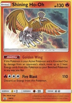 Shining Ho-Oh - SM Black Star Promos (Promo) [SM-70]