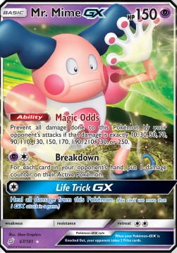 Mr. Mime GX - Team Up (Ultra Rare) [TEU-67]