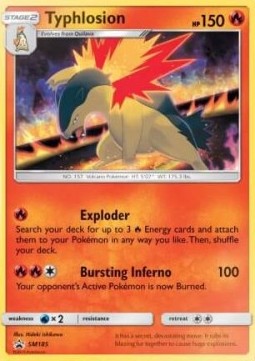 Typhlosion - SM Black Star Promos (Promo) [SM-185]