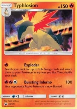 Typhlosion⁣ - SM Black Star Promos⁣ (Promo)⁣ [185]