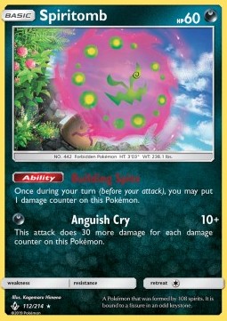 Spiritomb - Unbroken Bonds (Holo Rare) [UNB-112]