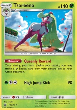 Tsareena - Unified Minds (Holo Rare) [UNM-19]