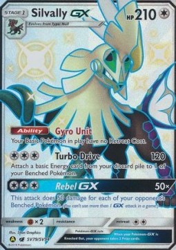 Silvally GX⁣ - Hidden Fates⁣ (Secret Rare)⁣ [SV79]