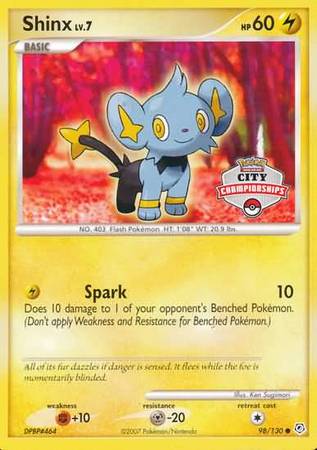 Shinx Lv.7⁣ - Diamond & Pearl⁣ (Promo)⁣ [98]