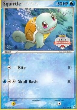 Squirtle⁣ - EX Crystal Guardians⁣ (Promo)⁣ [63]