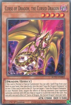 Curse of Dragon, the Cursed Dragon⁣ - Rise of the Duelist⁣ (Common)⁣ [002]