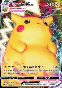 Pikachu VMAX⁣ - Vivid Voltage⁣ (Ultra Rare)⁣ [44]