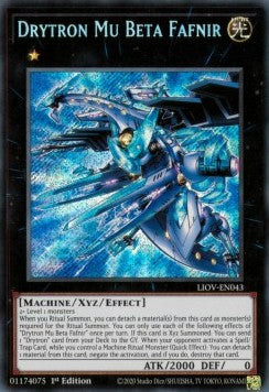 Drytron Mu Beta Fafnir⁣ - Lightning Overdrive⁣ (Secret Rare)⁣ [043]