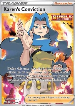 Karen's Conviction - Chilling Reign (Ultra Rare) [CRE-193]