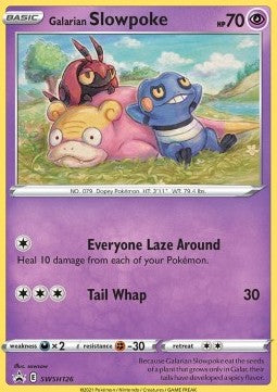 Galarian Slowpoke - SWSH Black Star Promos (Promo) [SWSH-126]