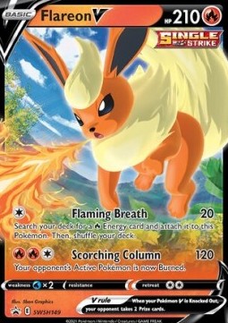 Flareon V⁣ - SWSH Black Star Promos⁣ (Promo)⁣ [149]