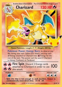 Charizard⁣ - Celebrations⁣ (Holo Rare)⁣ [BS 4]